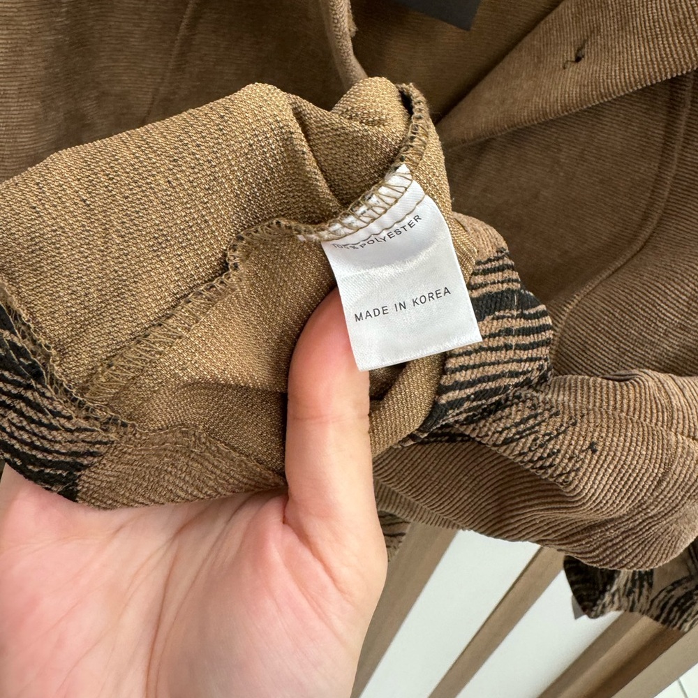 Damee Tan and Black‎ Women's Jacket Design NWT Medium - Picture 5 of 8